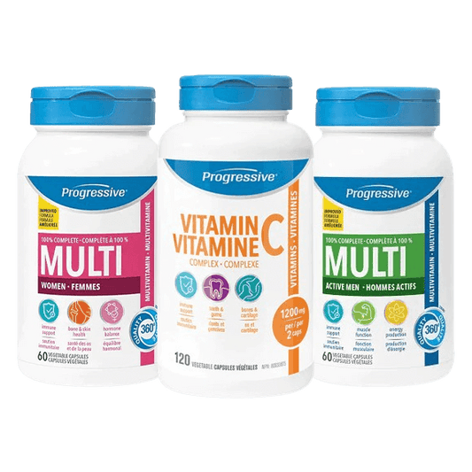 Progressive Nutritional Ultimate Women's And Men's Vitamin Bundle