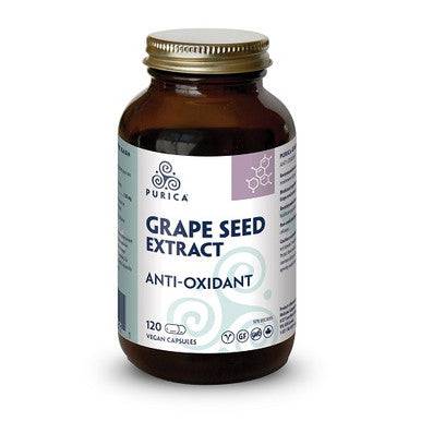 Purica Grape Seed Extract 120 veg capsules - YesWellness.com