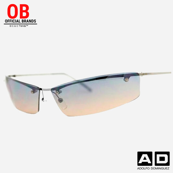 Retro Slim Rectangular Sunglasses 2a