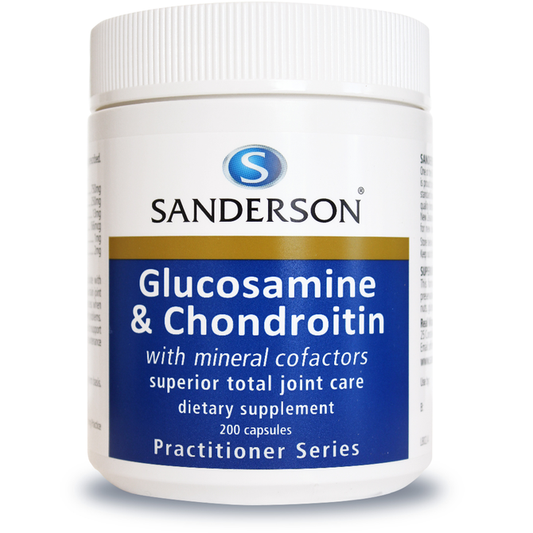 Sanderson Glucosamine & Chondroitin Sulphate 200 Capsules