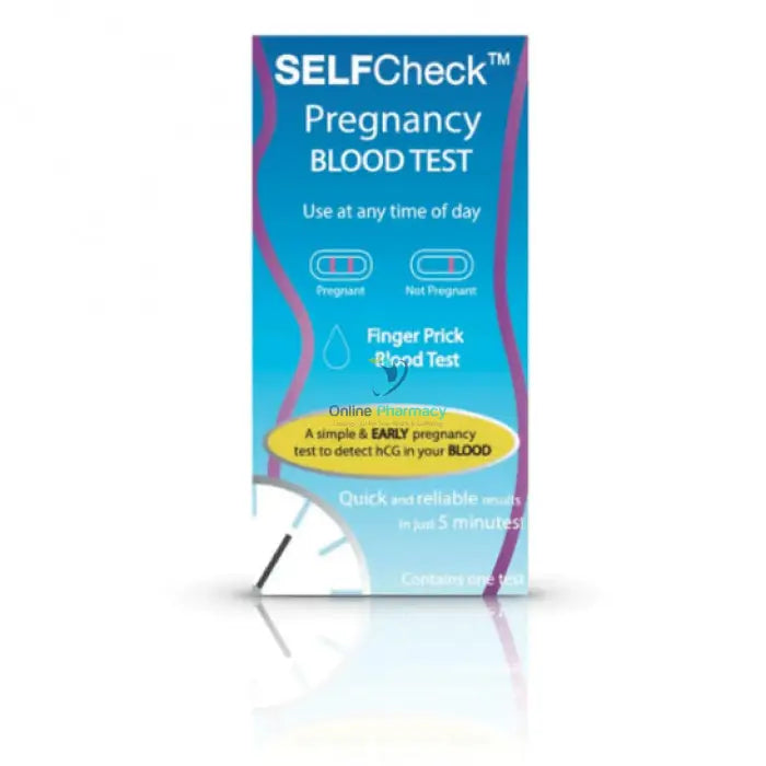 SELFCheck Pregnancy Blood Test