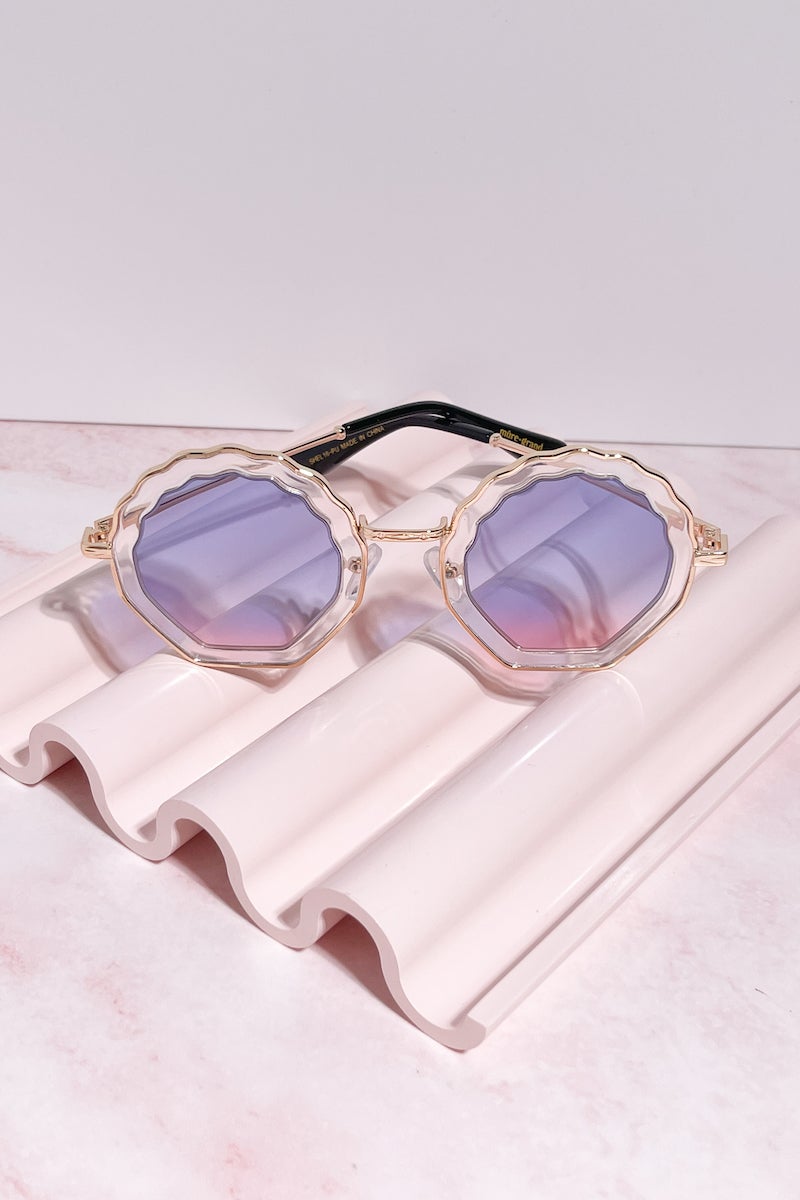 Shell Sunglasses Sunglasses Mulberry & Grand Purple