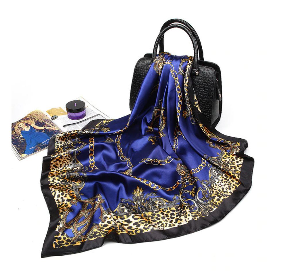 Silky Snaffle Print Scarves-Furbaby Friends Gifts