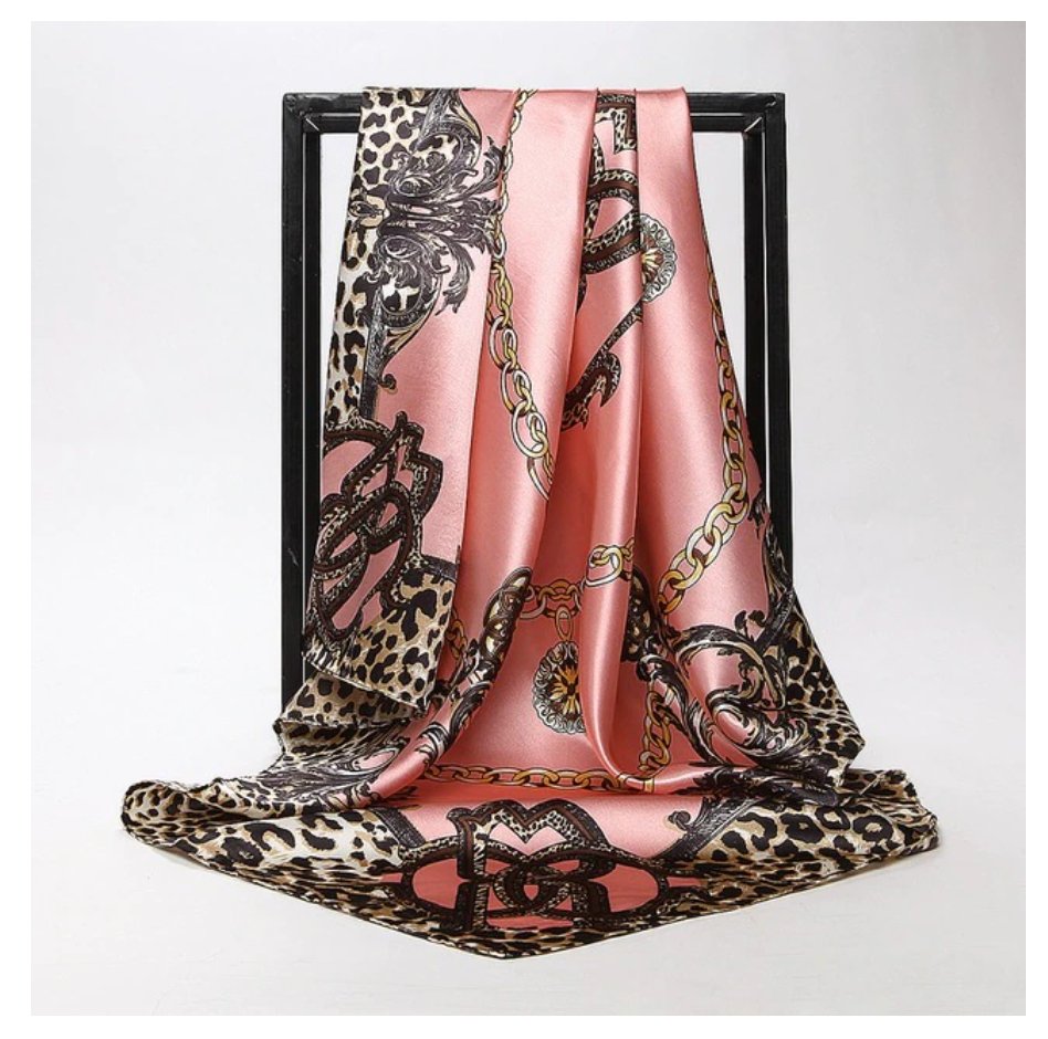 Silky Snaffle Print Scarves-Furbaby Friends Gifts