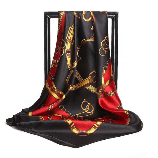 Silky Snaffle Print Scarves
