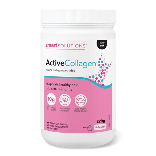 Smart Solutions Lorna Vanderhaeghe Active Collagen Powder - Marine Collagen Peptides 220g - YesWellness.com