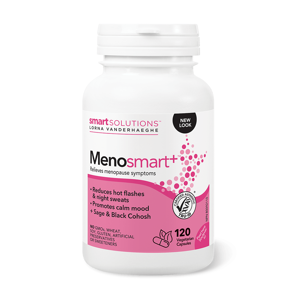 Smart Solutions Lorna Vanderhaeghe Menosmart Plus 120 Veg Capsules