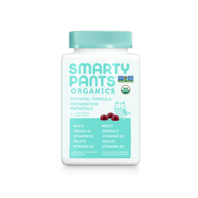 Smarty Pants Organic Prenatal Gummies - 120 Gummies