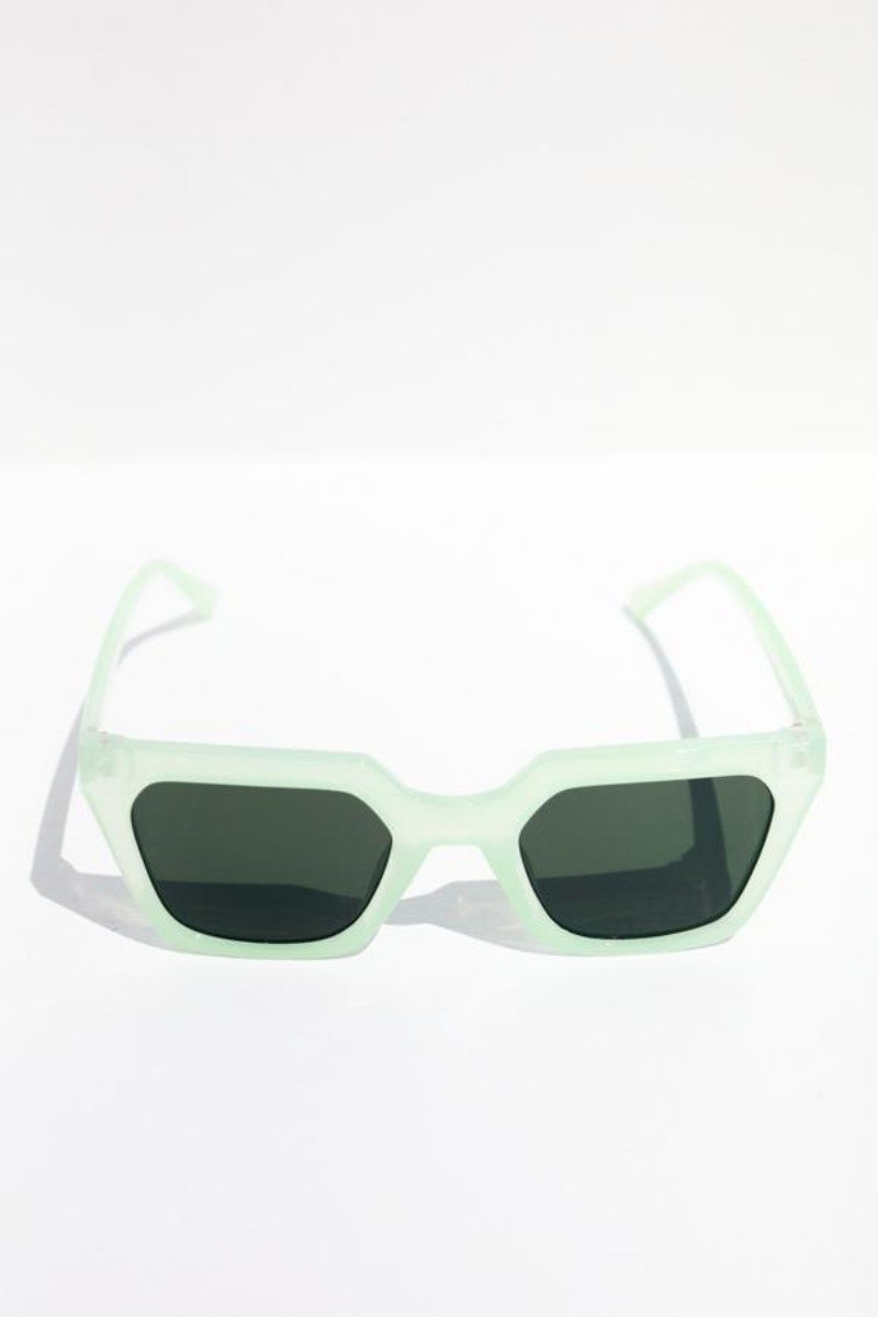Snatched Square Frame Sunglasses