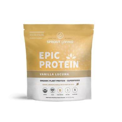 Sprout Living Epic Protein Organic Plant Protein + Superfoods