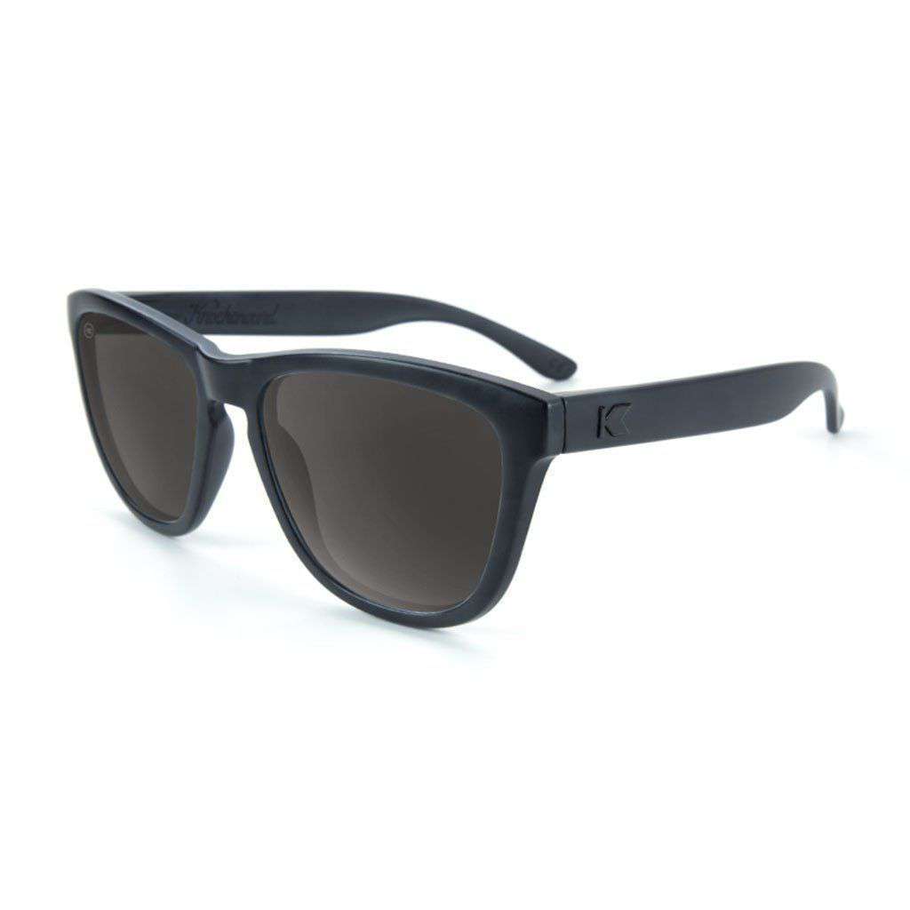 Black on Black Premiums with Smoke Lenses by Knockaround
