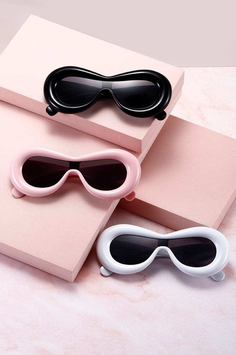Two Scoops Puff Frame Sunglasses