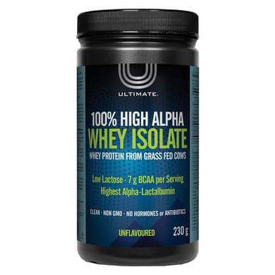 Ultimate 100% High Alpha Whey Isolate Protein