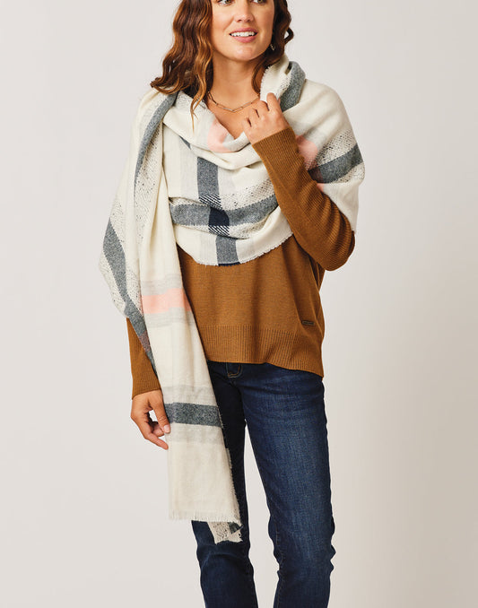 Vince Scarf: Birch - FINAL SALE